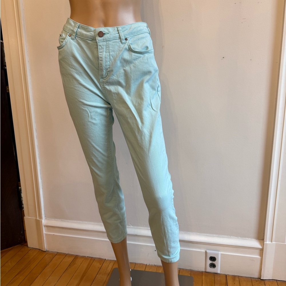 Light Teal Blue Women's Jeans
